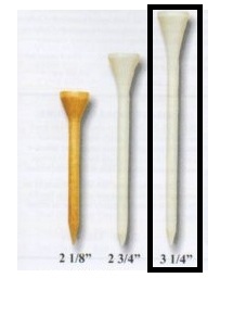 Golf Tees 3 1/4" (5K per box) Golf Tees 3 1/4" (5K per box)